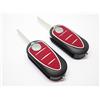 Car Passion 2X Custodia Cover Chiave Guscio Telecomando 3 Tasti Compatibile con Alfa Romeo Mito e Giulietta Coppia Ricambio Scocca Auto Nuovo