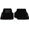 Somer Car Tappetini compatibili con Land Rover Defender II 1990-2007, bandiera italia, Kit tappetini auto personalizzati, Set tappetini, Moquette auto
