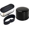 Carkio OxoxO - Confezione di filtri per olio con pre-filtro dell'aria per Kawasaki FR651V FR691V FR730V FS481V FS541V FS600V FS651V FS691V FS730V con motore a quattro tempi