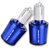NGYXS Cursore del peso Per Suzuki GSX-S750 GSX-S1000 GSXS750 GSXS1000 GSXS Tappi Manubrio CNC Per Moto, Manopole, Estremità(Blue)