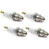 Champion_Set Candela di accensione Set 4 pezzi Champion l82 C per ATALA/RIZZATO BMW Buffalo/Quelle Ducati Heinkel Hercules MBK MZ/Muz PIAGGIO SIMSON Suzuki VESPA Zuendapp