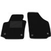 Somer Car Kit Tappetini Auto SOLO ANTERIORI 2pz compatibili con Skoda Yeti 2009-2014 | Set 2 tappeti anteriori su misura in moquette