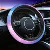 Mexpekil Coprivolante universale per auto, antiscivolo, compatibile con la maggior parte delle auto (38 cm), confezione da 1, colore: blu e viola