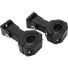 Yctze 2 Pezzi Staffa di Montaggio per Faretto M5 Apertura 18 mm‑ Kit Luci per Accessori per Sport Motoristici Supporto per Morsetto Supporto per Faro per Moto Reggiseno per