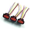 BASPHHH Compatibile con Peugeot per Boxer 6 Pin Sensore Misuratore di Portata d'Aria di Massa MAF Connettore Spina Cablaggio Cavo 9657127480 1920KQ AFH70M-54(3pcs)