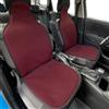 Auto Accessori Lupex Coppia Schienali per Auto Universali in 100% Poliestere - Comodità, Supporto per la Schiena, Protezione per i Sedili e Facili da Installare - Adatti a Tutti i Veicoli (Bordeaux)