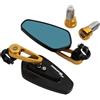 MCBXTH Specchietto retrovisore Per Tracer 9 Gt 9gt TRCAER9GT 2021-2023 Tracer9 Gt Manopole Per Moto Specchietto Retrovisore Laterale(Gold)