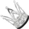 SOPOTUTU Accessorio Casco da Sci a Forma di Corona Strass, Decorazione Facile da Rimuovere per Caschi da Motocicletta e Veicoli Elettrici, per Sciatori