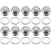 A ABSOPRO Tappo di scarico universale per olio auto con guarnizione resistente M20x1.5 (Set di 10)