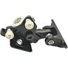 YFQAZXSW Gancio for rullo porta laterale destra, scorrevole centrale, DX, for Fiat, for Ducato, for Peugeot, for Boxer, for Citroen, for Jumper, 1344266080, 1376704080(Firmness)