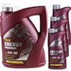 Diederichs Olio motore originale MANNOL Energy Premium 5W-30 API SN/CF, 8 litri