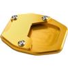 HWBZDPZQD Piastra di supporto for pad di estensione for cavalletto for moto Piede allargato CNC for Honda for accessori FORZA NSS750 NSS 750 2021-2024(Gold)