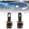 NSLUMO H15 LED Lampadine per fari 60W Bianco H15 Kit di conversione abbaglianti a LED Lampadina DLR per fari abbaglianti per V/W Golf MK6 MK7 Alltrack Sportsvan DRL Lampadina per guida diurna