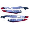 AZgraphishop ADESIVI PARAMANI RESINA 3D COMPATIBILE CON HONDA TRANSALP XL750 APA-TRA (Ross White)