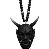 Hosuho Giapponese Oni Samurai Casco Auto Specchio Retrovisore Appeso Ornamento Decorazione Auto Ciondolo Per Interni Accessori Auto