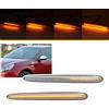 NSLUMO Indicatore laterale LED Indicatore di direzione laterale Ambra Luce frecce compatibile con Alfa Ro.meo Giulietta Hatchback tipo 940 Juliet (Lente trasparente)