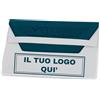 Generic Porta Documenti Personalizzato con Logo Nome Testo Libretto Assicurazione Bollo Macchina Tagliando per Concessionaria Auto 50 Pezzi (Bianco)