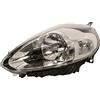 GENERICO PRASCO FT3444904 FANALE PROIETTORE ANTERIORE SINISTRO (LATO GUIDA) H4 CON MOTORE ELETTRICO SPECIFICO PER GRANDE PUNTO DAL 2012 AL 2017. PARABOLA CROMATA. ANCHE PER MODELLO PUNTO EVO 2009-2012.