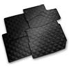 Mopar FCA Set tappetini Lancia Ypsilon Hybrid 2020 in Gomma con Logo Y Originali Anteriori Posteriori 71807282
