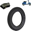 ECOVELO PNEUMATICO 2.75-9 + CAMERA D'ARIA COPERTONE RINFORZATO 4PR UM121 GOMMA PER PIAGGIO VESPA 50 R L N
