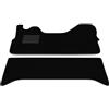Generico Tappetini compatibili con Iveco Daily - Cabina doppia 2014-2025 no decoro, kit tappetini auto personalizzati, set tappeti in moquette, tappeto auto
