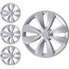 W-Parts SERIE 4 BORCHIE - 4 COPRICERCHI COPPE RUOTA 15 PER CITROEN C3 10->