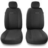 Mossa Coprisedili anteriori compatibili con Land Rover Freelander I, II (1998-2014) - fodere sedili auto - set coprisedili auto universali - 2UNE-3