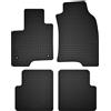 Wielganizator Tappetini in Gomma su Misura, Compatibili con Fiat Panda III (2012-) Hatchback Neri Adattamento Ottimale