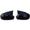 MOTOHIRO SINISTRA e DESTRA Bat Copertura specchietto retrovisore Nero lucido Scudi adatti for Golf 5 VW MK52003-2009 GTI R32 Accessori auto esterni 1K0857537 Cappucci delle coperture degli specchietti