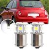 NSLUMO 2X Numero di Targa Luci LED Numero di Targa Lampade Lampadine Per Nis/san Micra K12 Hatchback 2002-2010 R10W LED Targa Luci P21W Auto Lampada di parcheggio