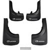 apline Compatibile con Citroen C3 Aircross (A88) 2018-2024 Parafanghi Anteriori e Posteriori Set del Veicolo 4 Pezzi Nero
