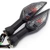 WABTU Frecce Moto Moto girare la luce del segnale adatta for l'uso for Kawasaki Versys 1000 Z900 RS Z650 2019 250 300 400 Z1000 Motocicletta lampada posteriore anteriore Frecce Led Moto (Color : 2)