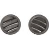 Tfkkaw Bocchette Aria Condizionata Per Benz Classe C W204 C220 C230 C260 C300 2008-2009 Griglia Uscita Dell'aria Condizionata Rotonda Cruscotto Auto Griglie Uscita Aria(Brown 1 pair 07-10)