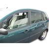 J&J AUTOMOTIVE Deflettori d'Aria per Ford Fiesta 6 5-Porte Berlina 2002-2008, Set da 4 Pezzi, Nero Fumé Oscurato Heko