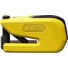 ABUS Granit Detecto SmartX 8078 2.0 serratura a disco freno per moto - serratura intelligente per moto con allarme da 100 dB - funzionamento tramite app livello di sicurezza 18 - giallo