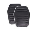 LinQianBhD Copertura Pedali per Ford per Fiesta 5 per MK5 2002 2003 2004 2005 2006-2008 Copri Pedale Freno Frizione Auto Accessori Poggiapiedi