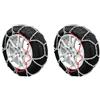 Generico Catene da Neve mm.12 auto OMOLOGATE per Discovery Sport dal 2019 in poi con Sezione Cerchio Ruota 235-55 - 19 R19 con maglie da mm.12 specifiche per Monovolume, Suv, Veicoli Commerciali - CAT12/250