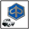 Piaggio LOGO SCUDETTO ADESIVO MASCHERA MASCHERINA CENTRALE FRONTALE PER PIAGGIO PORTER 1300 16V - PORTER 1200 1400 DIESEL ORIGINALE PIAGGIO