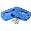 TREONK Per Tmax500 2004-2011; Tmax530 DX SX 2012-2019;TMAX 560 2020-2022 Moto Tappo del Serbatoio del Liquido del Freno Anteriore per TMAX 530 500 560(blu)