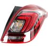 Wnfmjqe Fanali Posteriori LED Fanale Posteriore A LED Per Opel Per Mokka 2016 2017 2018 2019 Luce Freno Paraurti Posteriore Fanali Posteriori Gruppo Ottico Posteriore Luce posteriore(Lato destro)
