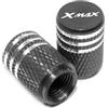 BEUTEE Compatibile con Xmax 125 X Max 250 X-Max 300 Xmax 400 Moto CNC Accessori in Alluminio Valvola della Gomma della Ruota Tappi Stelo Coperture ermetiche