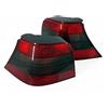 goingfast Coppia Luci Fari Fanali Posteriori Rossi Neri Per VW Golf 4 1997-2005