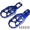 Becwdvo Pedali Pedane Moto 2024 2025 Pedane for moto Poggiapiedi/Adatto for KTM SX SXF XC XCF EXC EXCF for Husqvarna TX FX TC FC TE FE 125 250 300 350 450 500(Blue)
