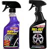 HT Hitopseller® Kit MAFRA Decontaminante Fallout + Black 3 Plus per la Pulizia e lucidatura GOMME Cerchi CARROZZERIA Auto