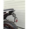 GroFaTec Portatarga corto per SWM Huko 125 dal 2023 portatarga REVO conversione posteriore Tail Tidy -> si adatta perfettamente alle targhe italiane swm 125 b196 simile duke 125 swm hoku125 coda corta