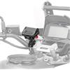 Generico S604 PORTA TELEPASS PEGAGGIO GIVI COMPATIBILE CON KYMCO AGILITY 50 RS NAKED PER TUBOLARI CON Ø 8 A 35 MM NERO