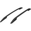 accessorypart Compatibile con Nissan Juke (F15) 2010-2019 (Passo Corto L1/H1) Barre sul Tetto Portapacchi sul Tetto (Modello Adesivo) Nero