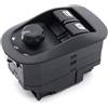 LPXYZD Pulsantiera Alzacristalli 6554.WA Per Peugeot 206 2002-2015 2016 Interruttore Alzacristalli Elettrico Pulsante Principale Controllo Specchietti Retrovisori Interruttore Alzacristalli