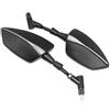 AWGNTQQ Specchietti Laterali Moto PER BMW PER R1150R R RT 1150RS 1150 RT Specchietti Retrovisori Laterali Per Moto Specchietto Moto(Titanium)