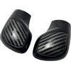 Somivo Pomello del cambio in fibra di carbonio nero con texture copertura laterale per VW Golf 6 Golf 7 R GTI Passat B7 B8 CC R20 Jetta MK6 GLI